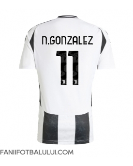 Juventus Nicolas Gonzalez #11 Tricou Fotbal Replică 2024-25 Barbati Acasa